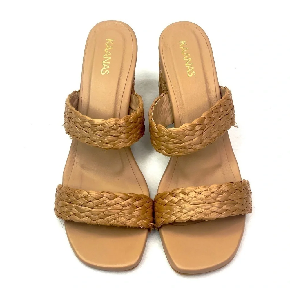 KAANAS Block Heel Sandals New size 10 - Picture 9 of 12